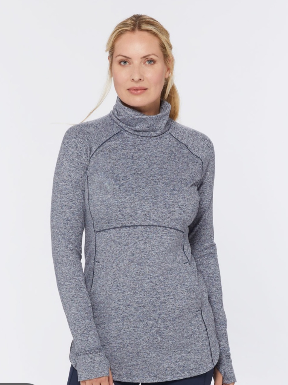 Duluth trade company plushcious funnel neck tunic size medium.